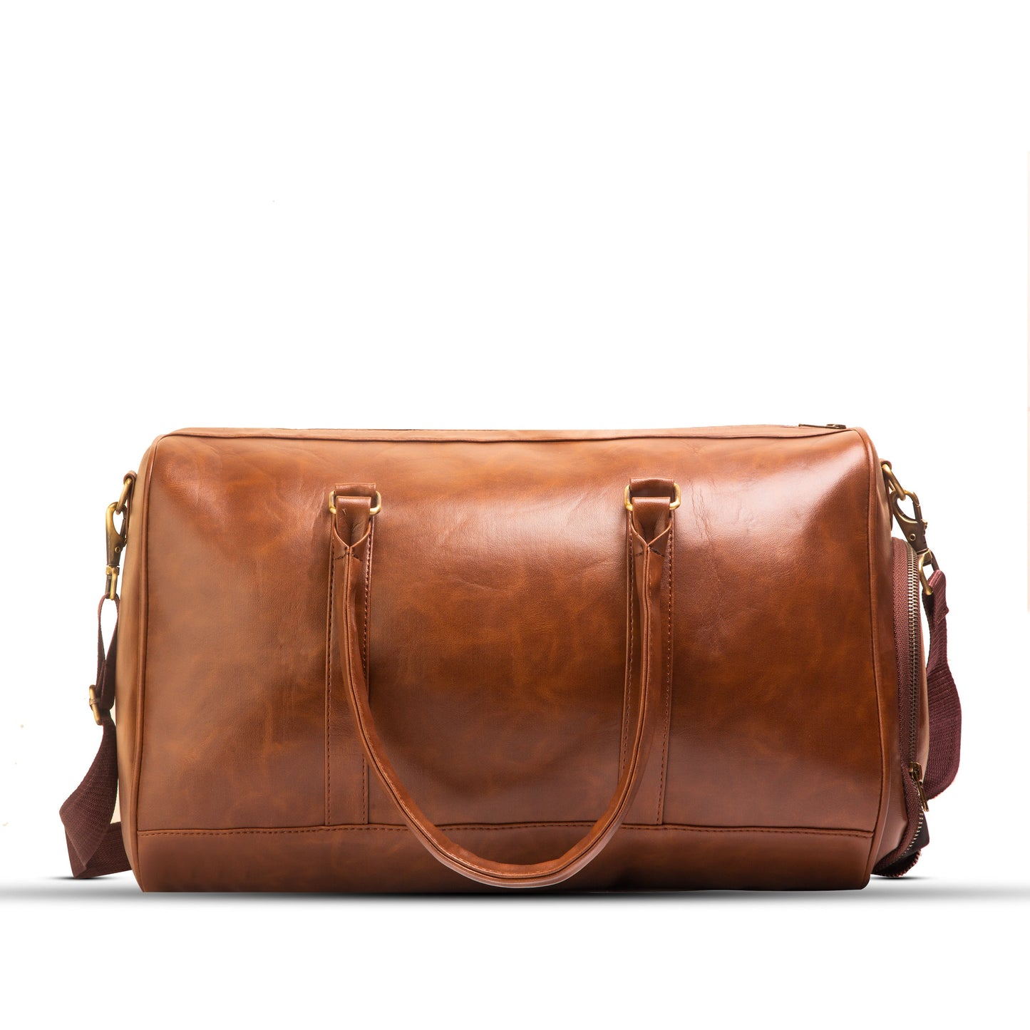 Hashtags Duffel Bag Brown