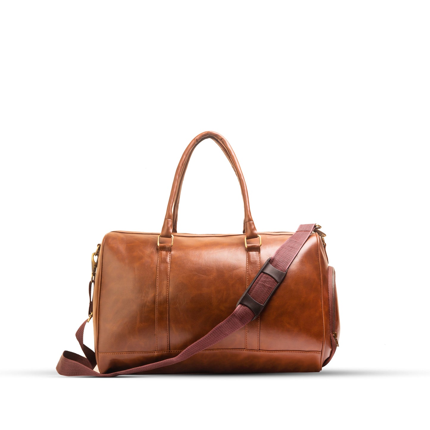 Hashtags Duffel Bag Brown