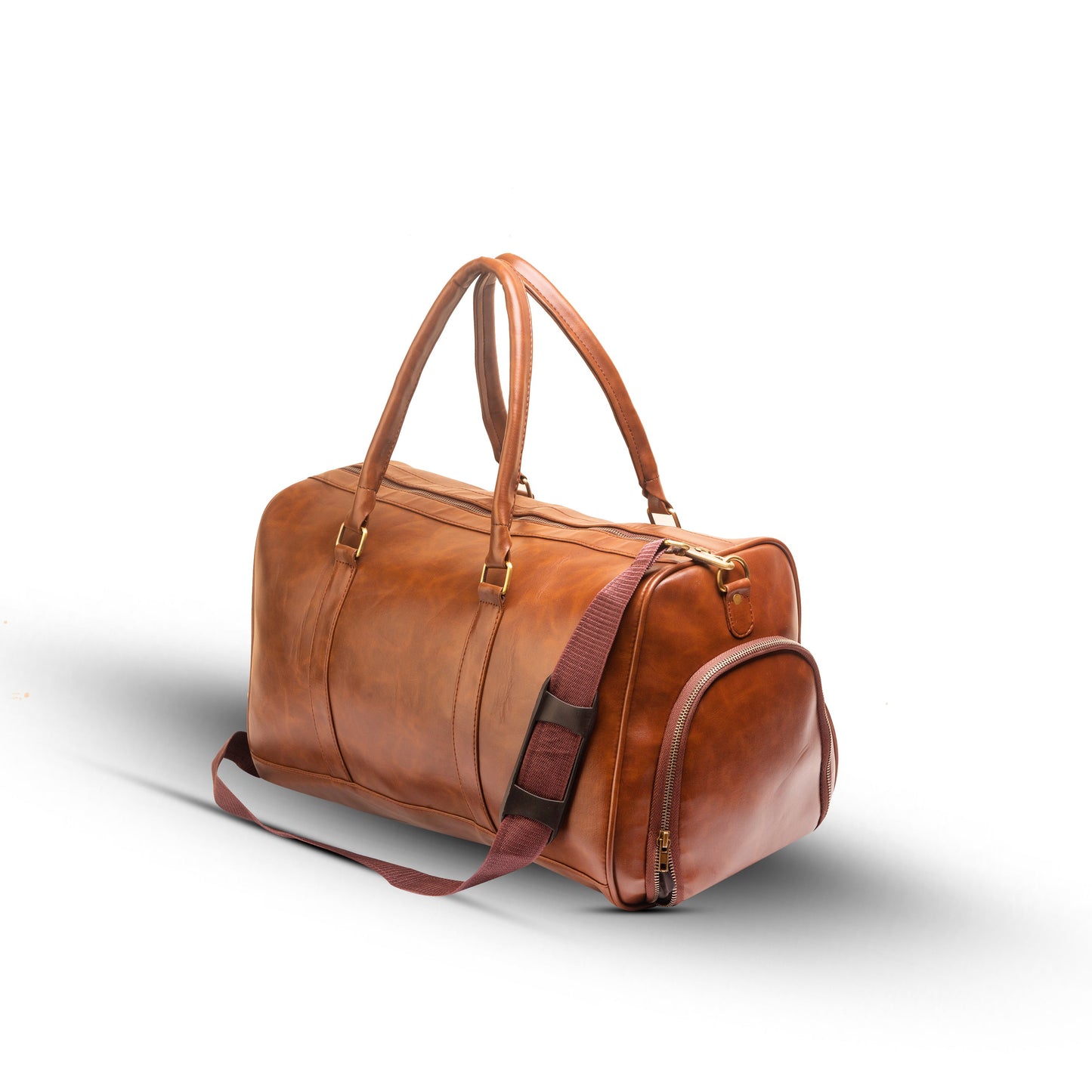 Hashtags Duffel Bag Brown