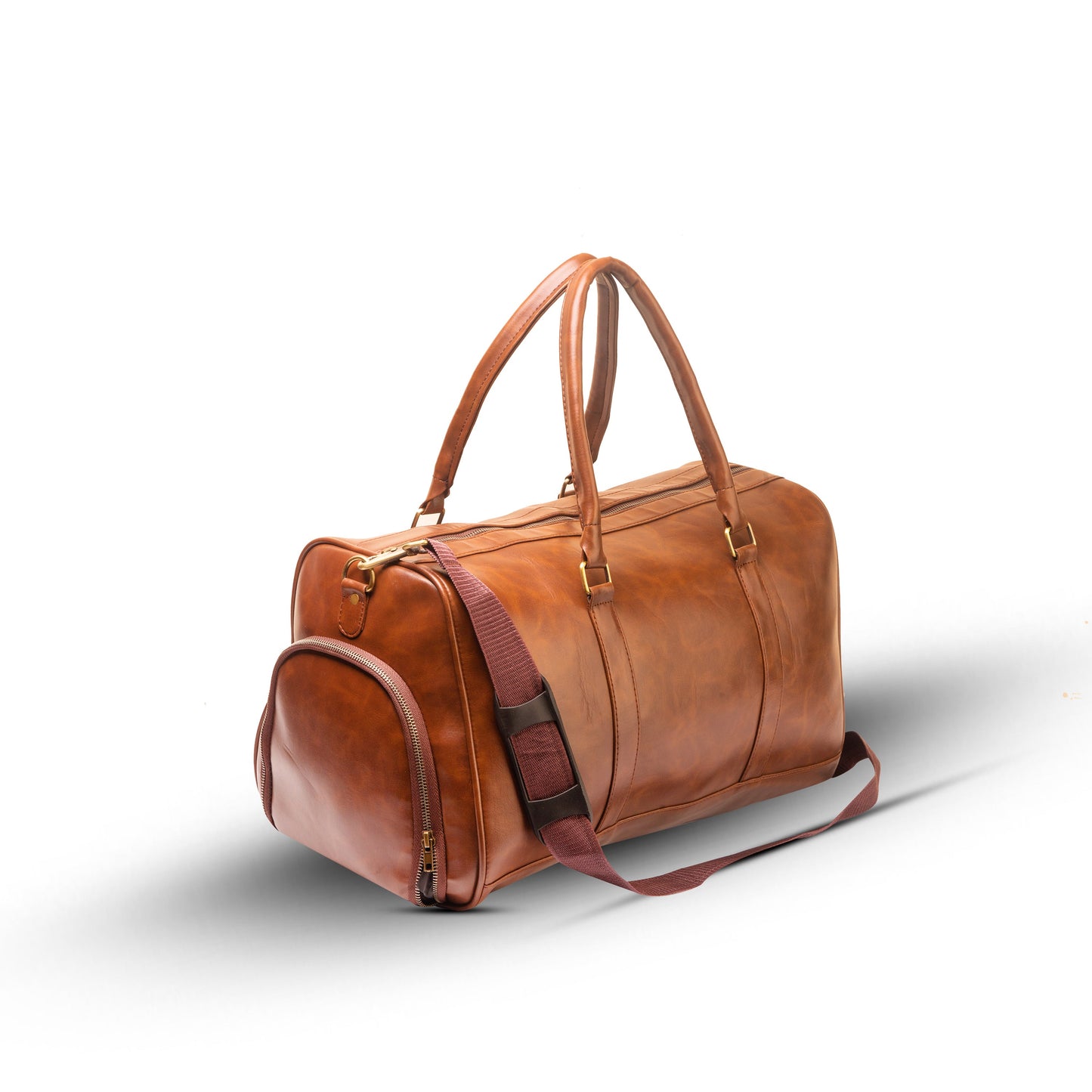 Hashtags Duffel Bag Brown