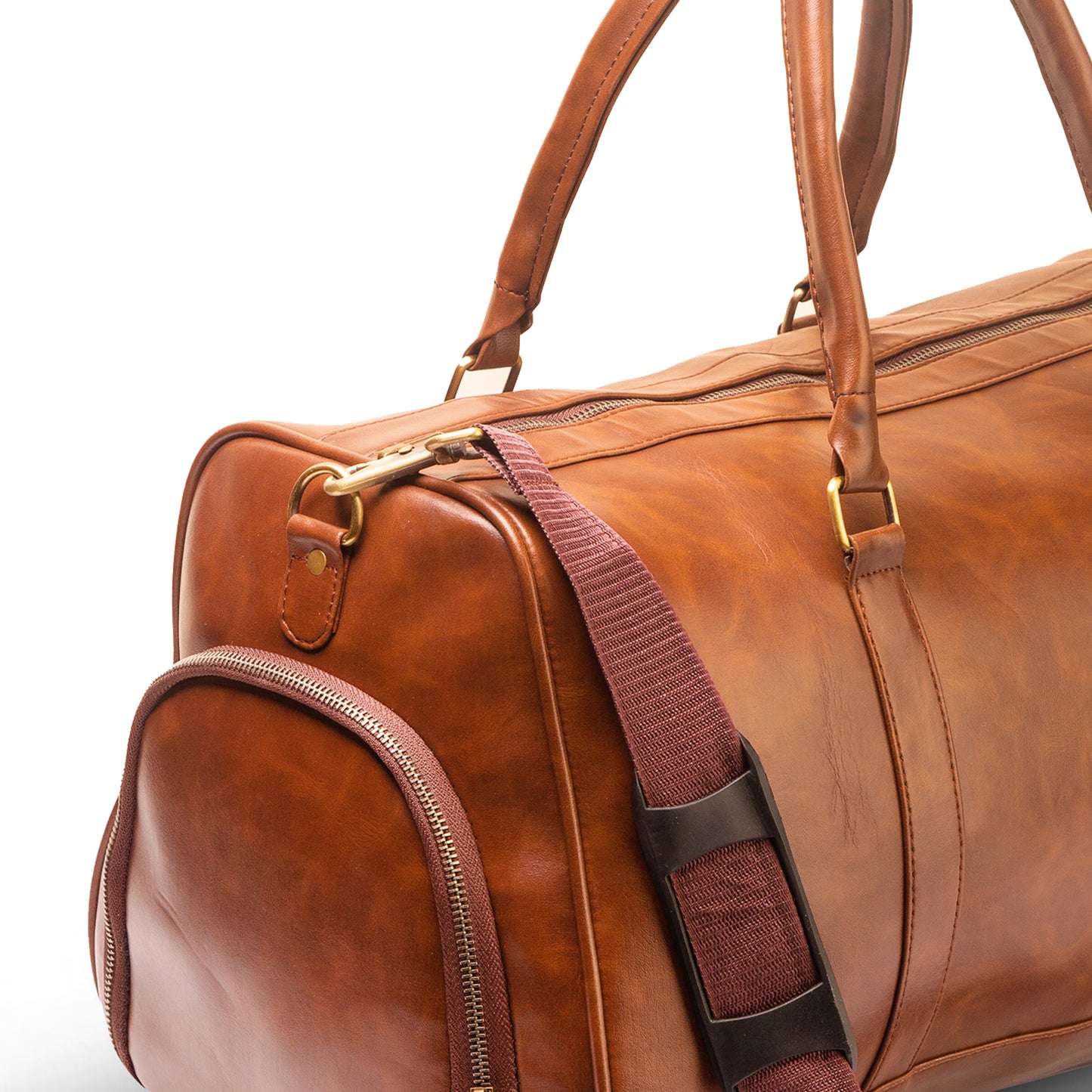 Hashtags Duffel Bag Brown