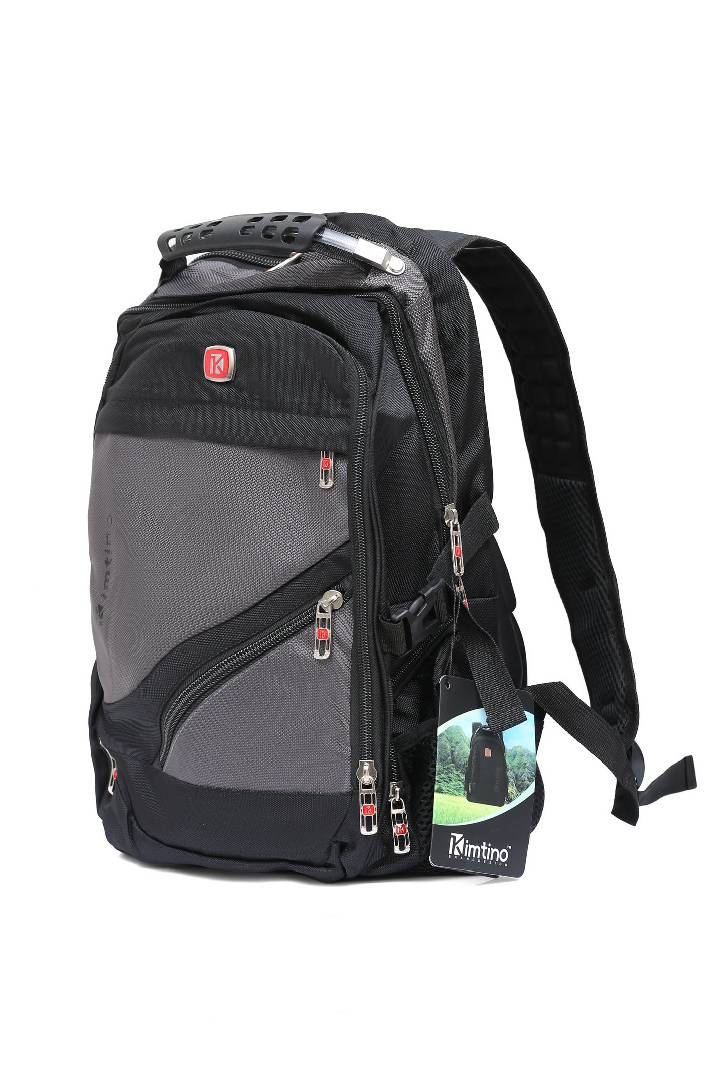 HASHTAG BACKPACK - SCHOOL BAG WITH RAINCOVER