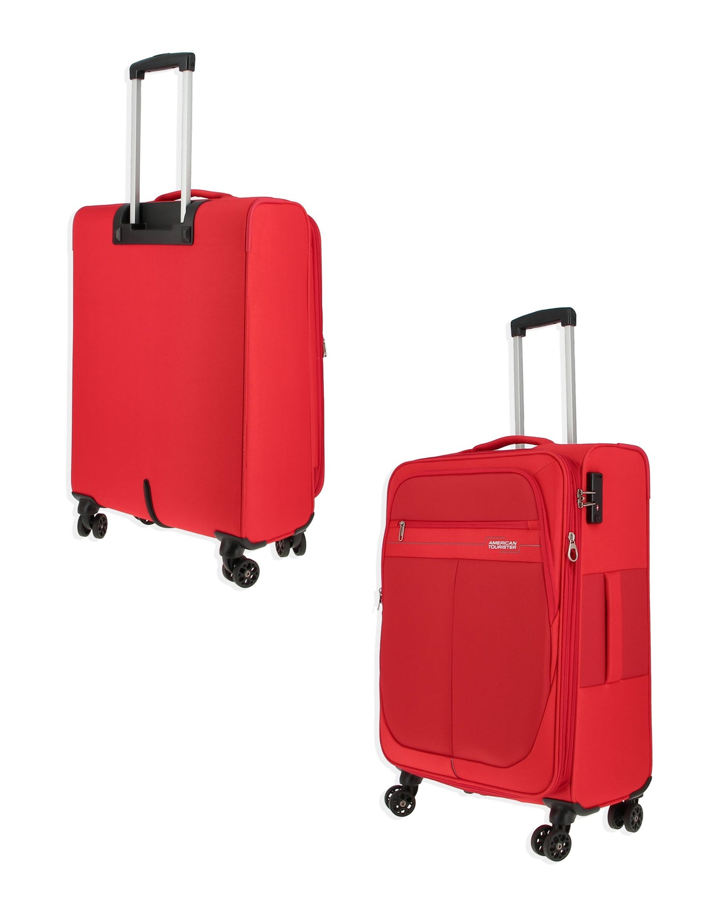 American Tourister Deep Dive - Set of 3 Expandable Red