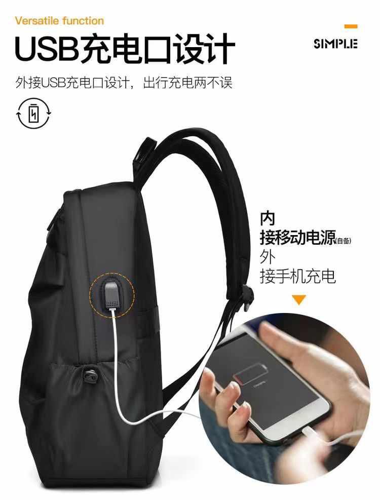 HASHTAGS BLACK/school bag/college bag