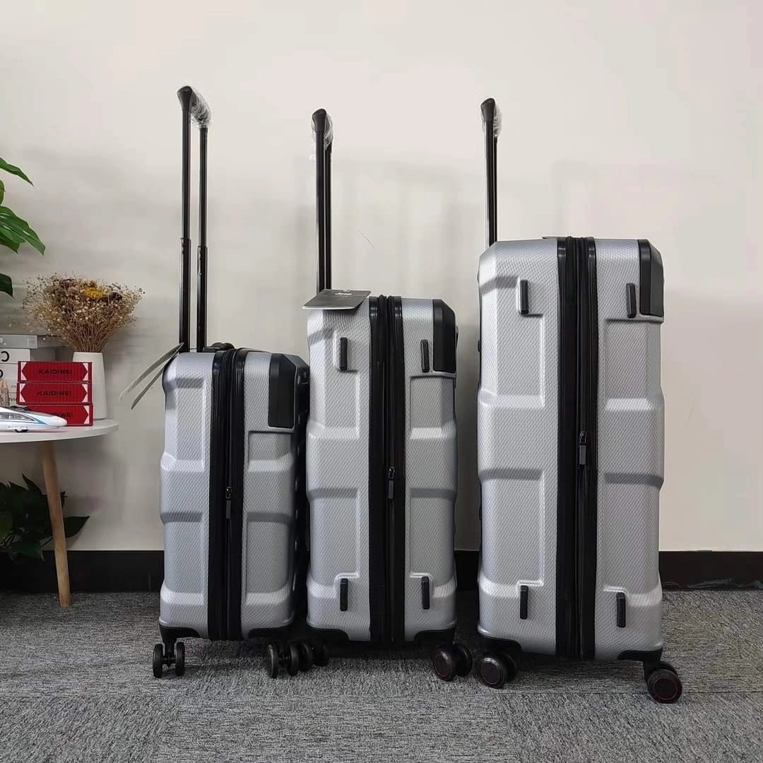 Jeep Luggage Bag Hard Smoke Silver - Set of 3