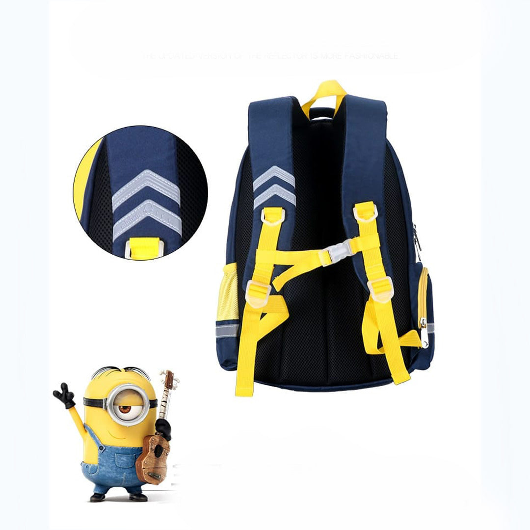 MINION SCHOOL BAG-BLUE
