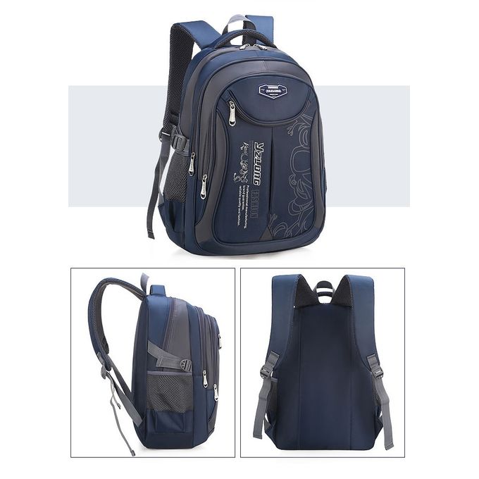 Python School Bag - Blue
