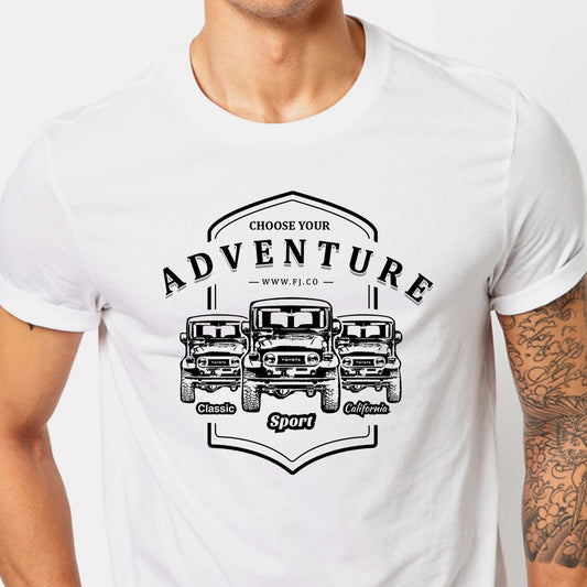 ADVENTURE CARS - MENS TSHIRT