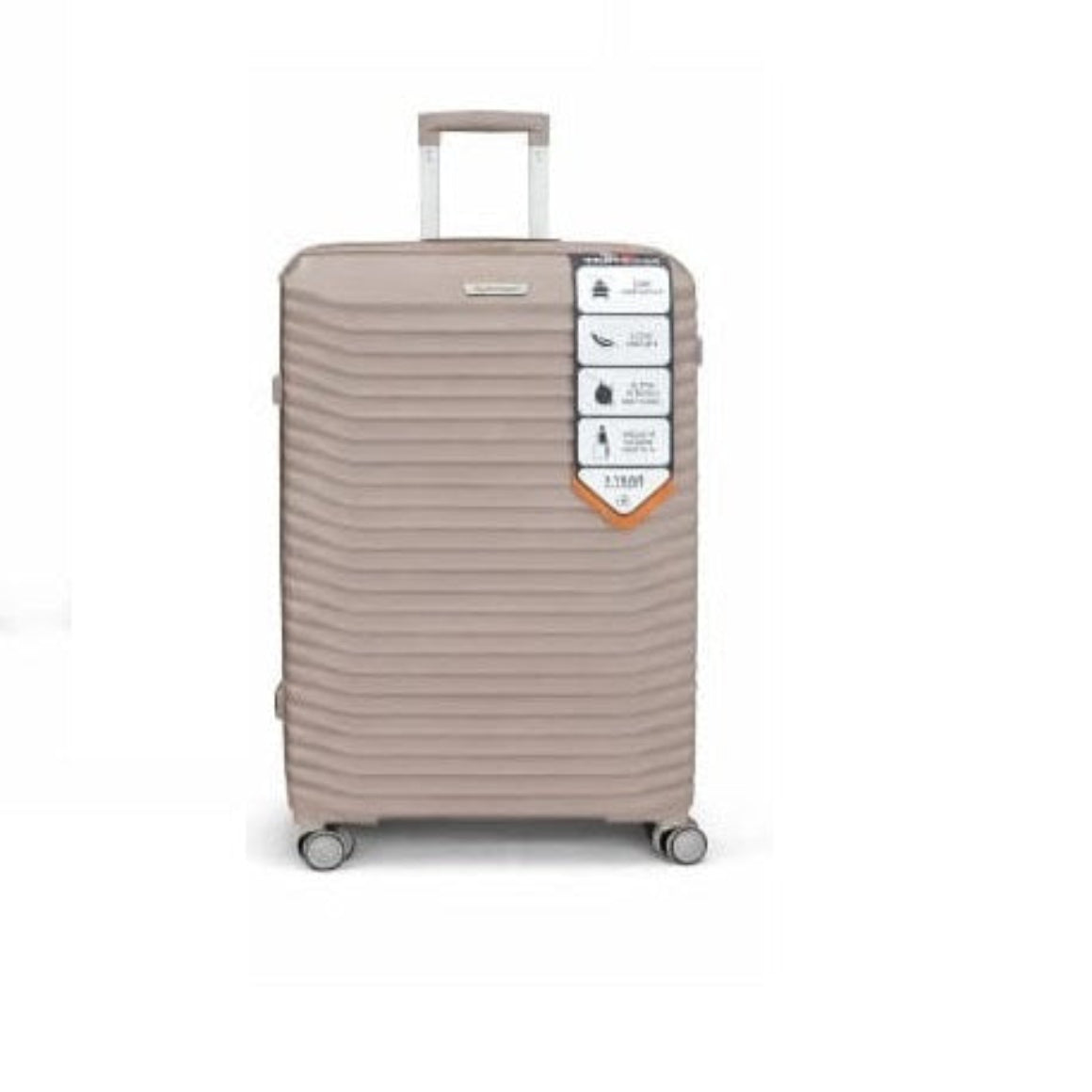 AIRBORN LUGGAGE - HARD BEIGE