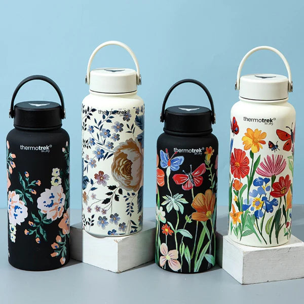Thermotrek BOTNIC Premium Vacuum Insulated Flask Bottle with Handle — 950ml