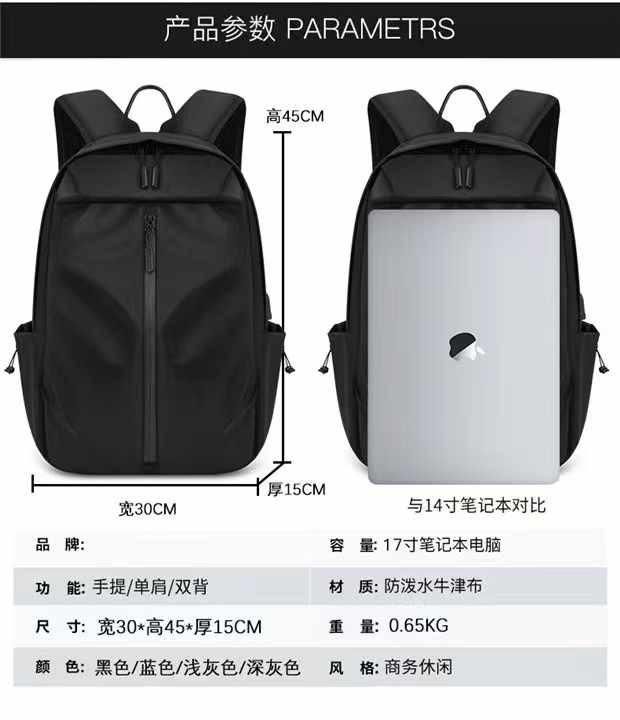 HASGTAGS BLUE- COLLEGE BAG/BACKPACK