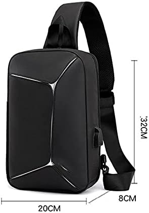 HASHTAGS Multi-Functional Crossbody Bag USB CHARGING