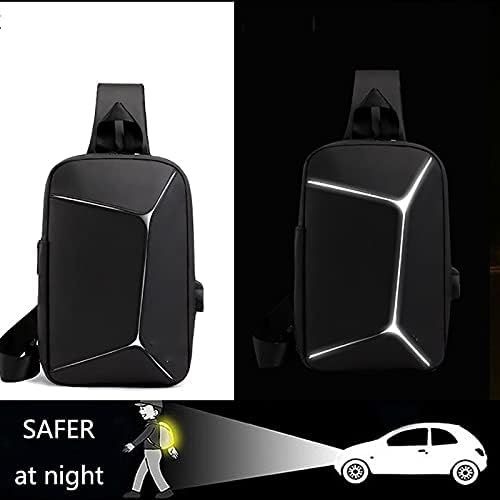 HASHTAGS Multi-Functional Crossbody Bag USB CHARGING