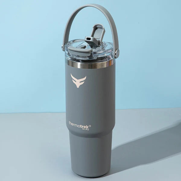Thermotrek Bottle REVOLT Premium Vacuum Insulated Tumbler with Handle — 900ml