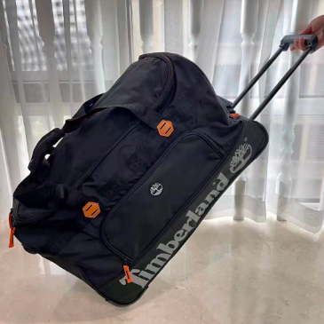 TIMBERLAND BRANDED 2 Wheeled Rolling TRAVEL Duffel Bag