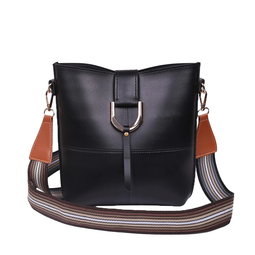 HASHTAG BLACK CROSS BODY BAG