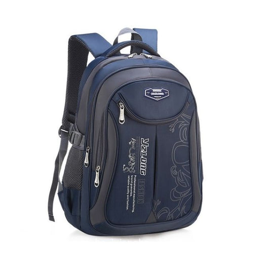 Python School Bag - Blue