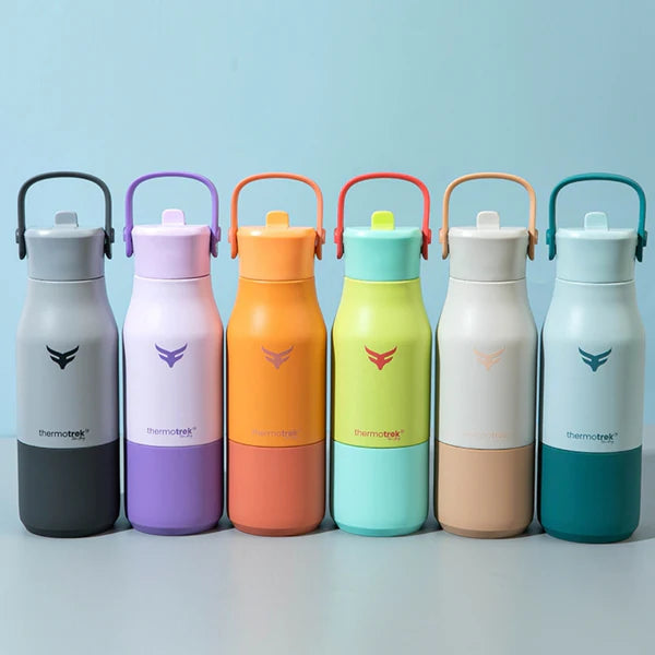 Thermotrek Hashtag Handle Vacuum Insulated Stainless Steel Bottle — 650ml