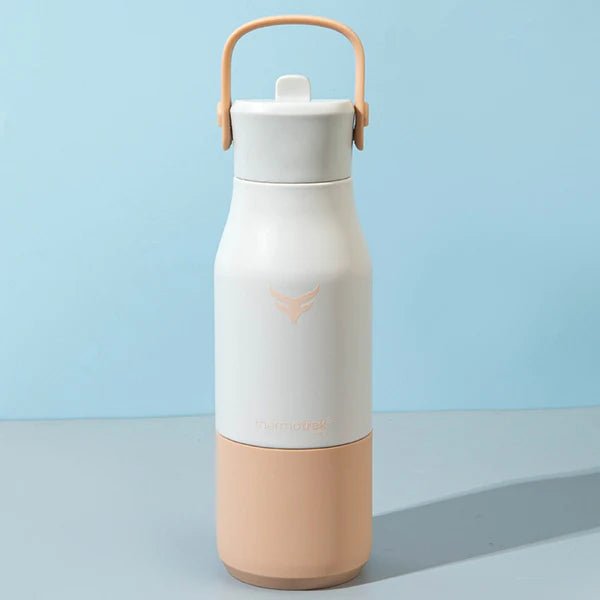 Thermotrek Hashtag Handle Vacuum Insulated Stainless Steel Bottle — 650ml