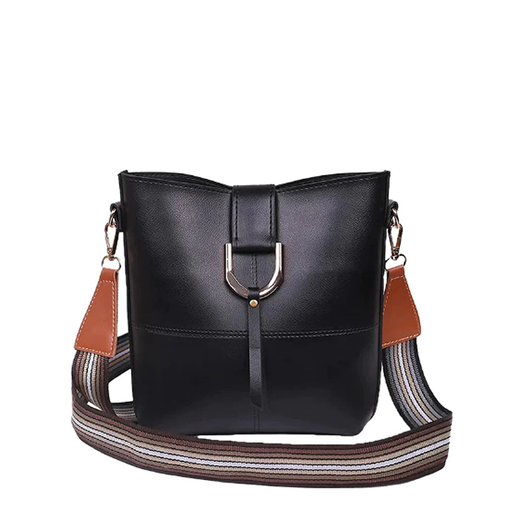 HASHTAG BLACK CROSS BODY BAG